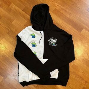Split Disney Pizza Planet Hoodie